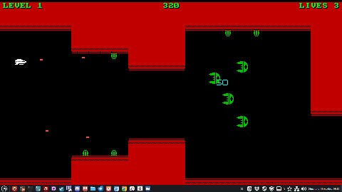 Capture d’écran du jeu D-TYPE