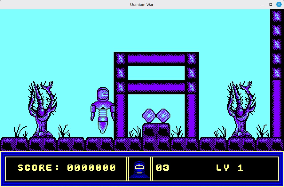 Capture d’écran du jeu Uranium War